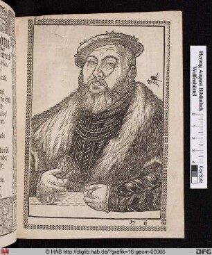 Hertzog Johann Friderich der Elter Churfürst zu Sachsen