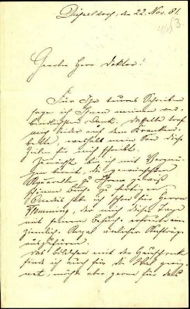 5-10-19-8.0000: Süß, Gustav, Kunstmaler; diverse Schreiben ff.: Betr. Annahme von Aufträgen