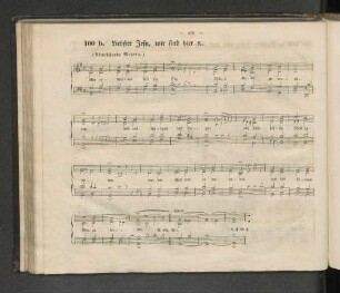 100 b. Liebster Jesu, wir sind hier A. - No. 150. Singen wir aus Herzens-Grund A.