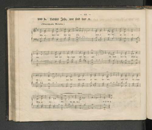 100 b. Liebster Jesu, wir sind hier A. - No. 150. Singen wir aus Herzens-Grund A.