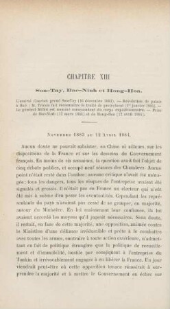 Chapitre XIII. Son-Tay, Bac-Ninh et Hong-Hoa
