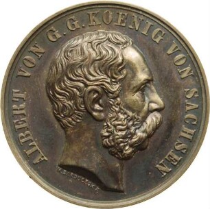 König Albert - Verdienstmedaille "Dem besten Schützen"