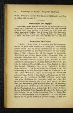 Evangelischer Schulkongreß