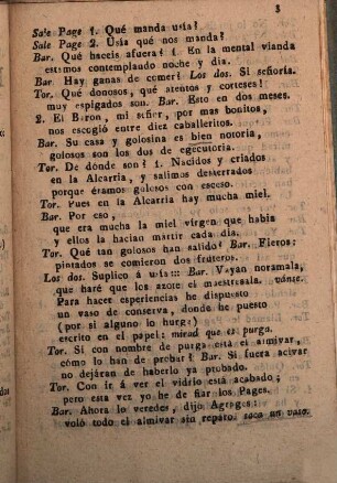 Entremes de los pages golosos