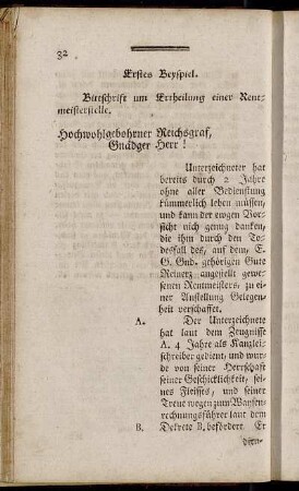 [B. Von schriftlichen Aufsätzen]