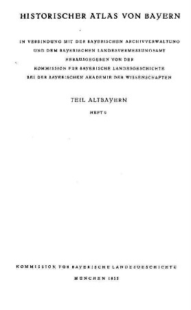 Die Klostergerichte Benediktbeuern und Ettal : Text und Karte