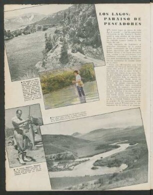 Los lagos: paraíso de pescadores