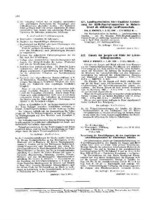 Einsatz der Jungen und Mädel der Lehrerbildungsanstalten : [Amtliche Erlasse] ; [Amtlicher Teil]
