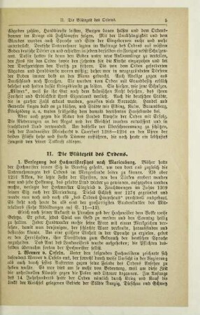 II. Die Blütezeit des Ordens