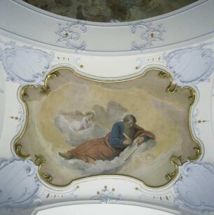 Deckenbild: Evangelist Matthäus