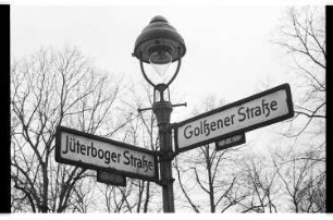 Kleinbildnegativ: Golßener Straße, 1979