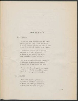 Los nuevos