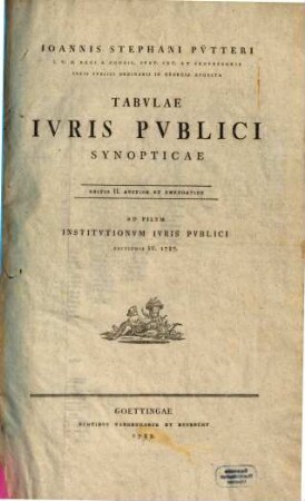 Tabulae iuris publici Synopticae
