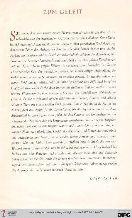 Zum Geleit