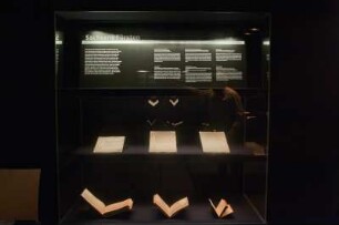 SLUB, Ausstellung "Wie Luthers Worte fliegen lernten" : Vitrine "Sachsens Fürsten"