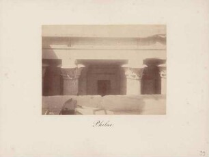 Tempel in Philae in Ägypten