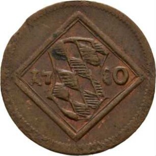 Münze, Heller, 1780