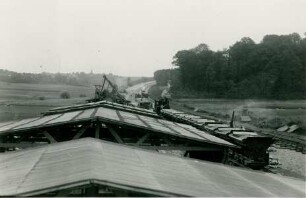 Reichsautobahn München-Ulm Günzburg, Deutschland, 1936-1937