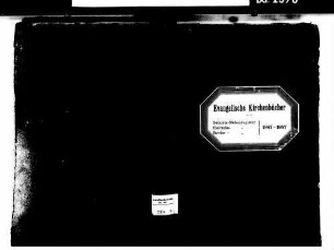 Konstanz KN; Evangelische Gemeinde: Standesbuch 1847-1857