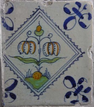 Fliese, Niederlande, 1630-1650
