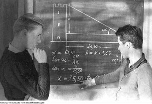 Schule, u.a. Dresden, 11. POS Alexander Zawadzki, Annenstrasse, Neubau - 1. Oberschule (ab 1967: 1. POS Dr. Kurt Fischer) - Lichtenau, Schuljubiläum, Festumzug - Entenzucht - Unterricht: Mathematik, Geographie - etc., August 1962 - Mai 1963