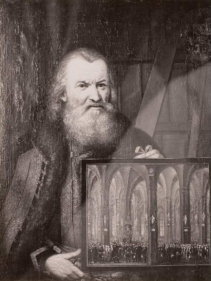 Gabriel Ambrosius Donath. Selbstbildnis