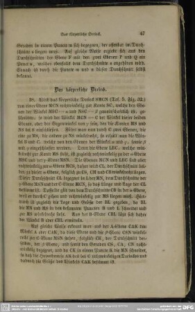 Das körperliche Dreieck
