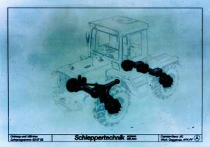 Schleppertechnik Achsen MB-trac