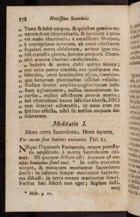 378-382, Meditatio I