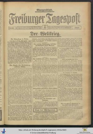 31.10.1914 (Morgenblatt)