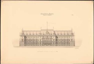 Kollegiengebäude der Kaiser-Wilhelm-Universität Straßburg: Ansicht