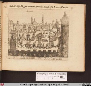 [Einzug des Erzhoerzogs von Österreich in Brüssel]