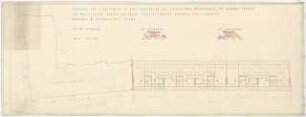 Wohnhausbebauung Seegefelder-, Wustermarker-, Nauener Straße, Berlin-Spandau: Baublock III für Rahlfs und Uhlen: Grundriss Dachgeschoss 1:100