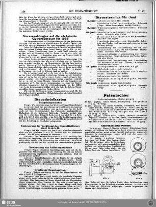 Steuertermine für Juni