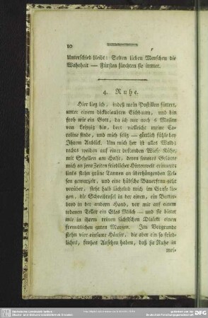4. Ruhe