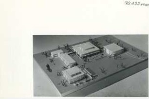 Überseehaus, Berlin-Tiergarten (Diplomarbeit bei Karl Wilhelm Ochs): Modellfoto