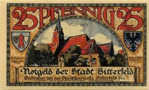 Notgeld - 25 Pfennig