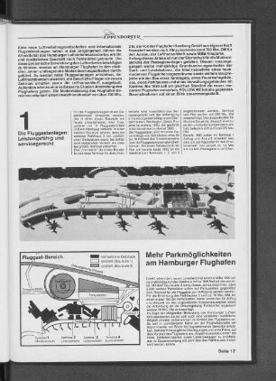 Mehr Parkmöglichkeiten an Hamburger Flughafen