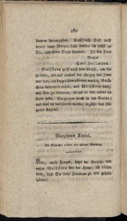 Vierzehntes Kapitel. Die Geschichte nimmt eine seltsame Wendung.