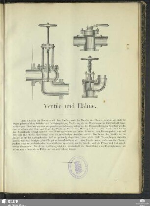 Ventile und Hähne