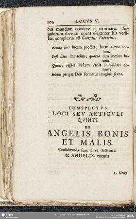 Locus V. De Angelis Bonis Et Malis