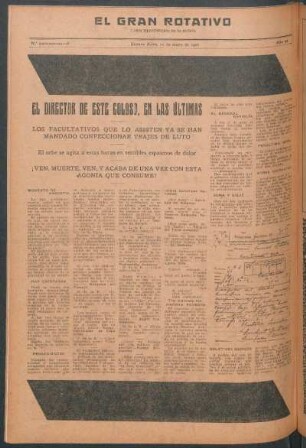 El gran rotativo : Diario independiente de la mañana. - Nº9000000000116
