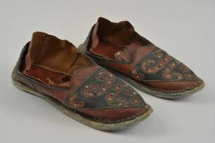 Paar Lederschuhe