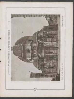 Monumentos arquitectónicos : Abside de Santa María dei Fiori, Catedral de Florencia - [Fotografía]