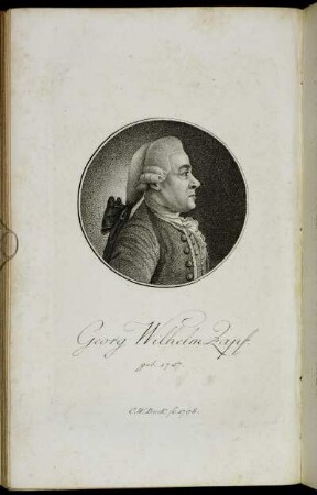 Georg Wilhelm Zapf. - Johann Christoph Gatterer.