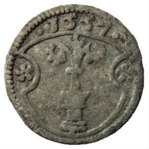 Fundmünze, Dreier (NZ), 1557