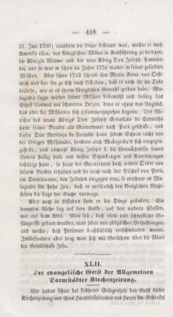 418-423 Der evangelische Geist der Allgemeinen Darmstädter Kirchenzeitung