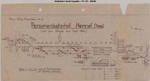 Hennef, Personenbahnhof