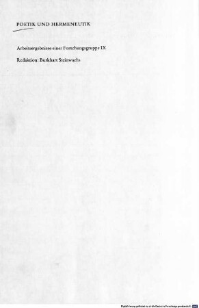 Text und Applikation : Theologie, Jurisprudenz und Literaturwissenschaft im hermeneutischen Gespräch ; [9. Kolloquium, Bad Homburg, vom 25. - 27. Mai 1978]