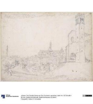 Siena von San Domenico gesehen